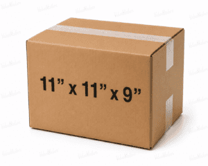 11x11x9 50 pack 32 ECT kraft corrugated shipping box from ValueMailers