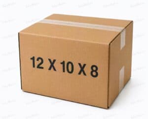 12x10x8 kraft corrugated brown shipping box from ValueMailers
