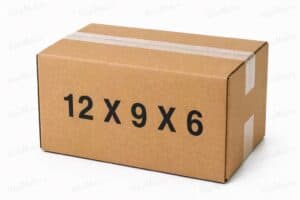 12x9x6 kraft corrugated shipping box from ValueMailers
