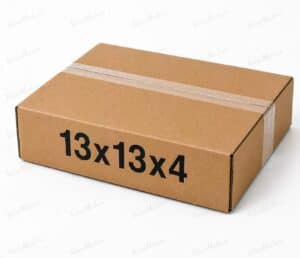 13x13x4 brown shipping boxes 32 ECT strong ValueMailers
