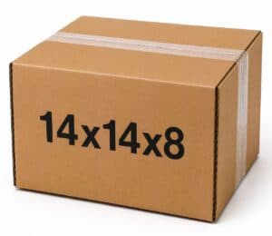 14x14x8 32 ECT kraft corrugated shipping box from ValueMailers