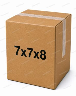 7x7x8 kraft corrugated shipping box from ValueMailers