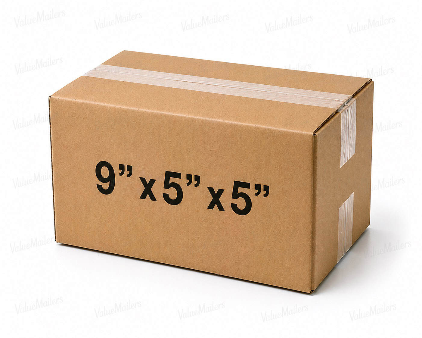 9x5x5 50 pack 32 ECT kraft corrugated shipping box from ValueMailers