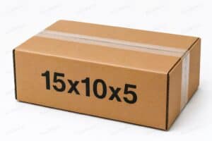 15x10x5 32 ECT kraft corrugated shipping box from ValueMailers