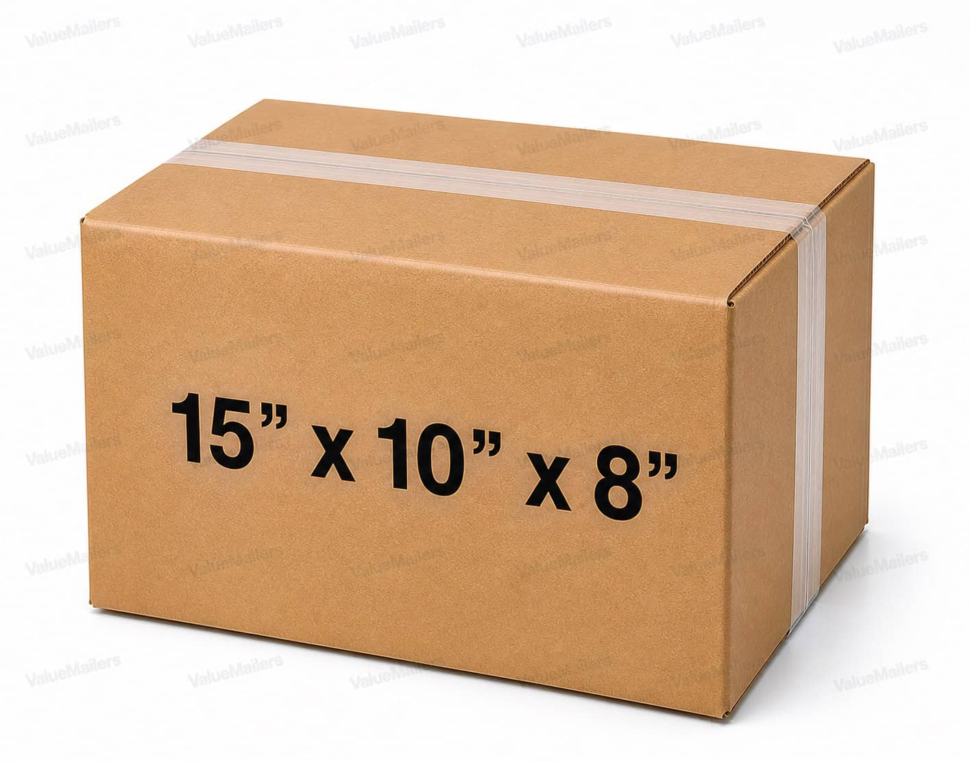 15x10x8 32 ECT kraft corrugated shipping box from ValueMailers