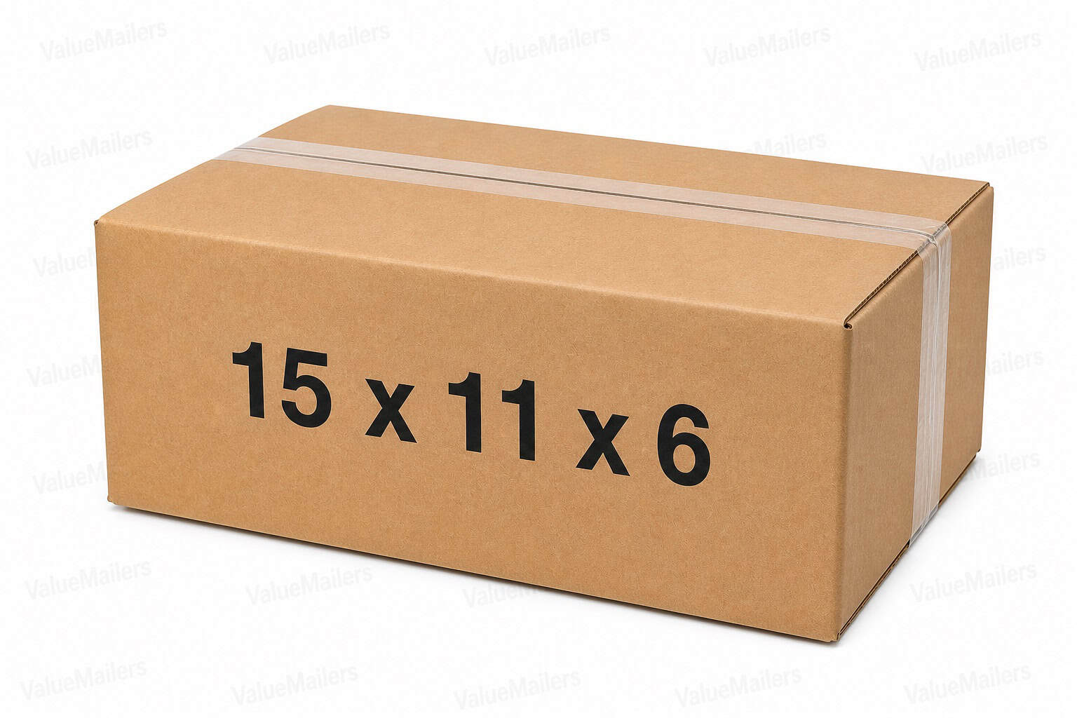 15x11x6 32 ECT kraft corrugated shipping box from ValueMailers
