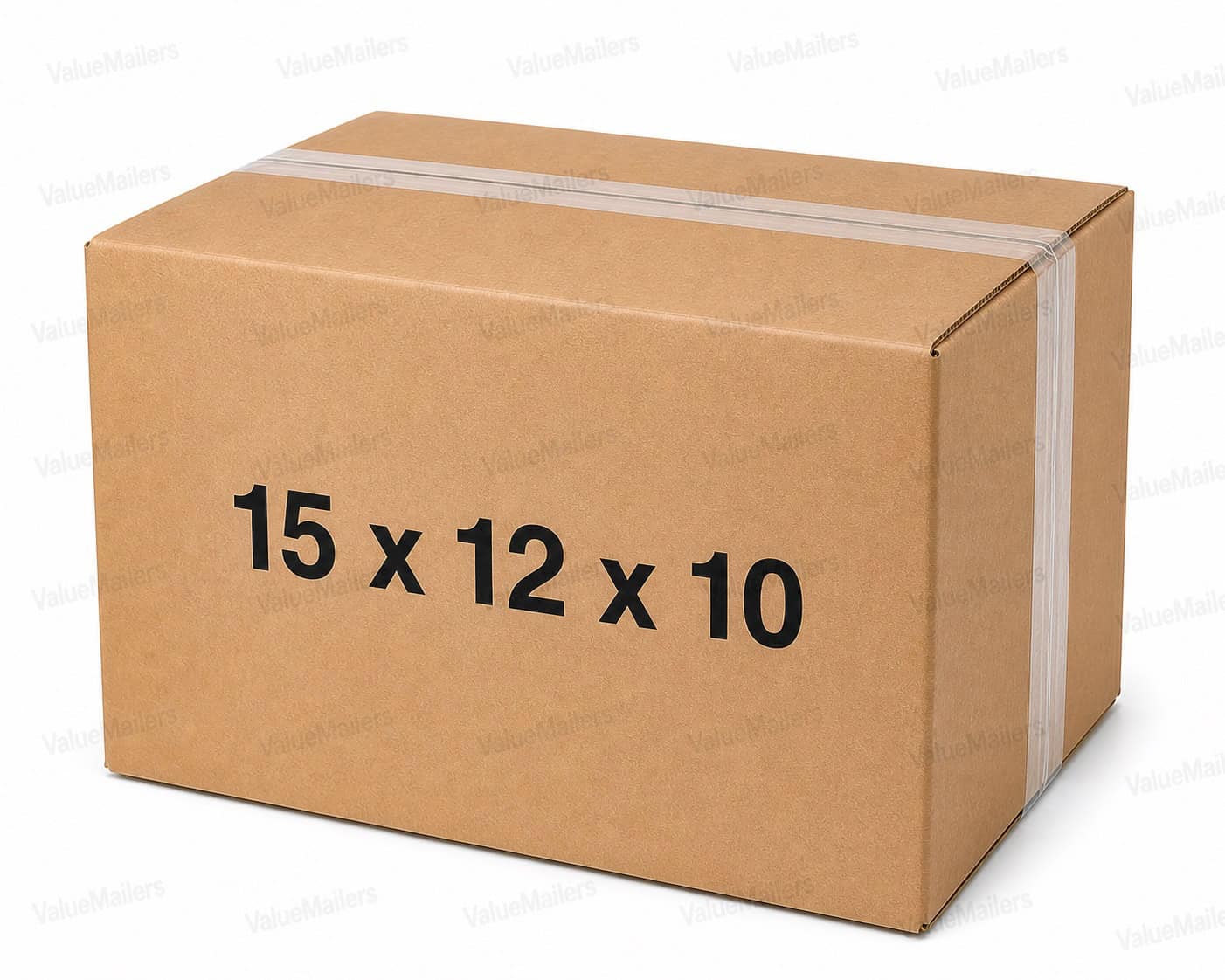 15x12x10 32 ECT kraft corrugated shipping box from ValueMailers