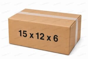 15x12x6 32 ECT kraft corrugated shipping box from ValueMailers