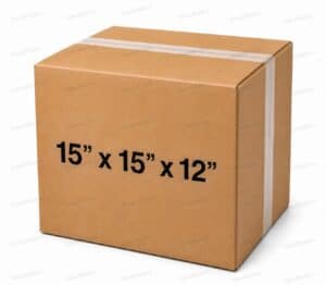 15x15x12 32 ECT kraft corrugated shipping box from ValueMailers