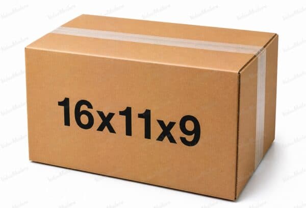 16x11x9 25 pack 32 ECT kraft corrugated shipping box from ValueMailers