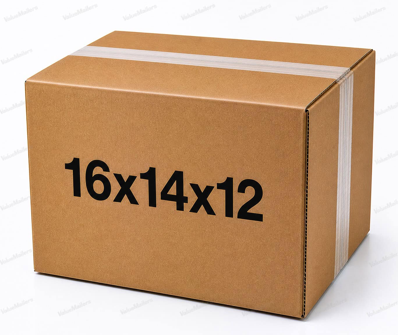 16x14x12 25 pack 32 ECT kraft corrugated shipping box from ValueMailers