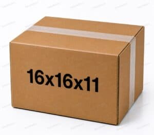 16x16x11 25 pack 32 ECT kraft corrugated shipping box from ValueMailers