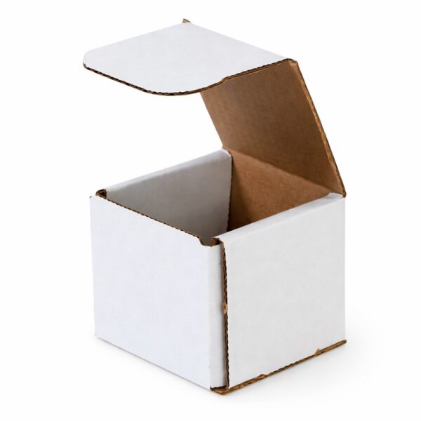 3 x 3 x 3 white corrugated mailer from ValueMailers