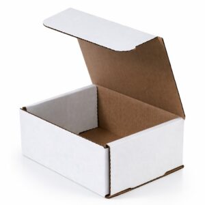 5 x 4 x 2 white corrugated mailer from ValueMailers