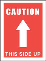 3 x 5" Caution This Side Up (Arrow) Label