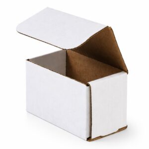 5 x 3 x 3 white corrugated mailer from ValueMailers