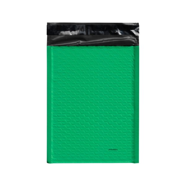 B1) 250 Green #0 Poly Bubble Mailers (6.5" X 9.25")