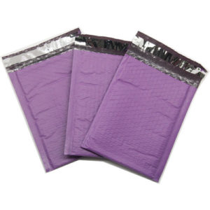 200 Purple #5 Poly Bubble Mailers (10.5" X 15.25")