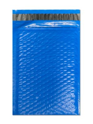 B1) 100 Blue #2 Poly Bubble Mailers (8.5" X 11.25")