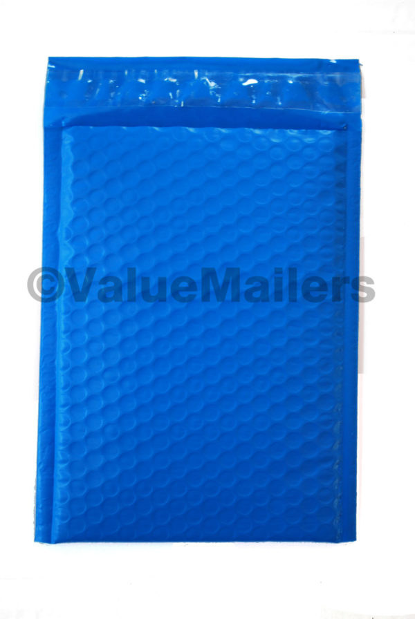 B2) 200 Blue #5 Poly Bubble Mailers (10.5" X 15.25")