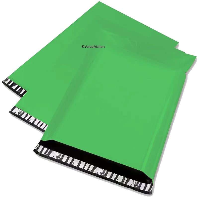Green Poly Mailers