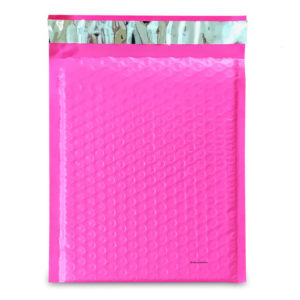 B1) 250 Pink #0 Poly Bubble Mailers (6.5" X 9.25")-0