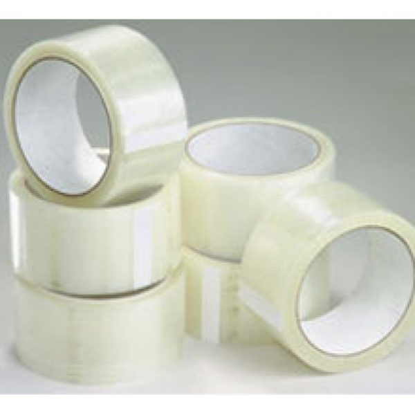 12 Rolls 3" x 330' 2.5 Mil Clear Tape 3x110 Yds