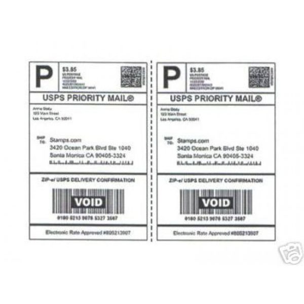 L8.) 10,000 XL SHIPPING LABELS