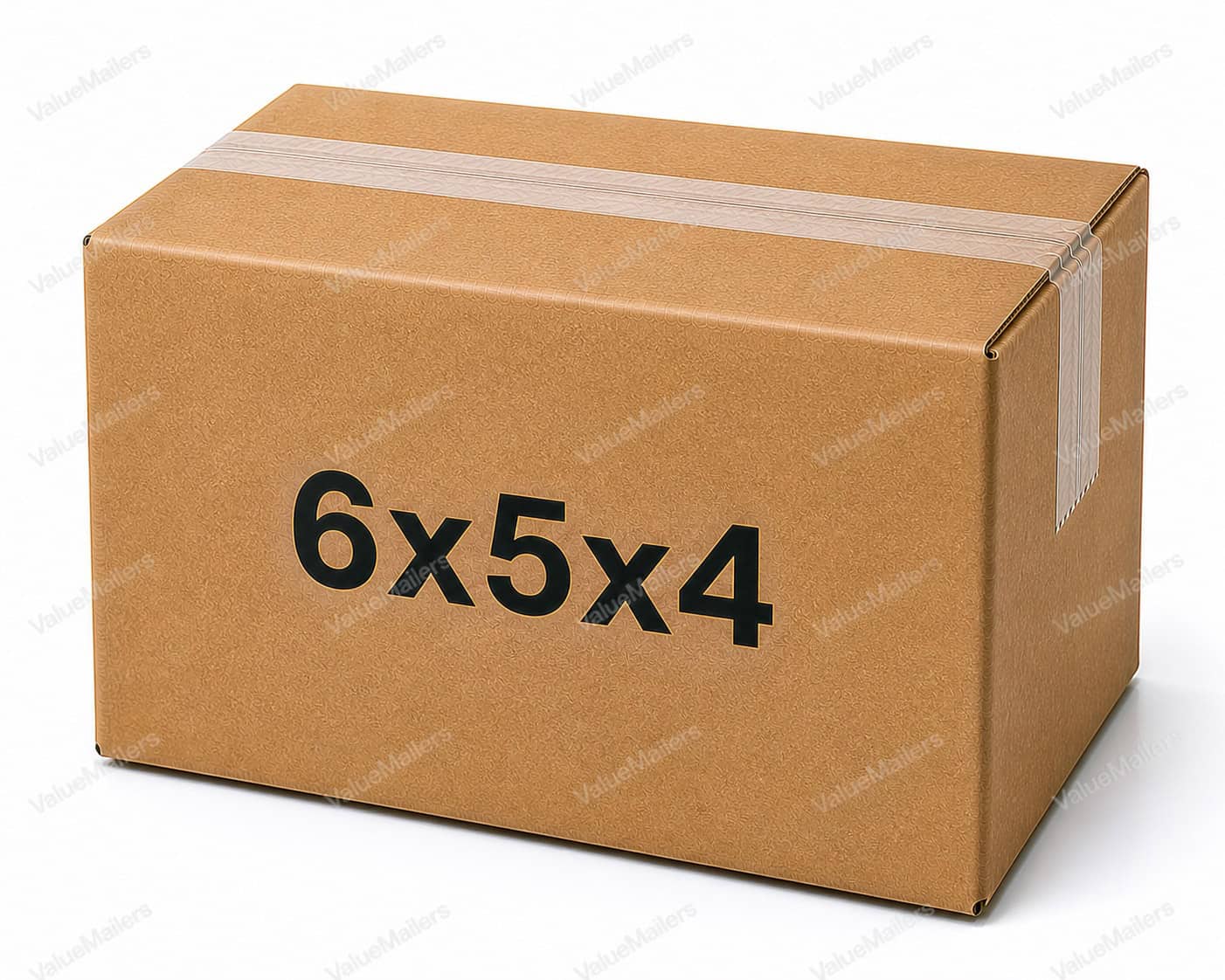 6x5x4 kraft corrugated shipping box from ValueMailers
