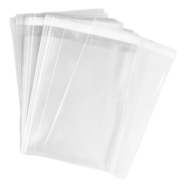 100 5" X 7" CLEAR OPP BAGS-0