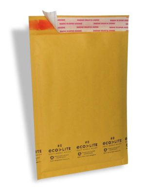 250 #0 (6.5"x10") Canada Ecolite Bubble Mailers