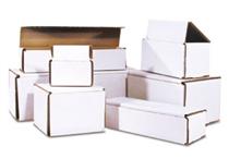 thumbnail image 2 of Secure Seal 5x4x3 White Corrugated Mailers – Small Folding Box, Pick Quantity 1-300, USA Made 2 of 5