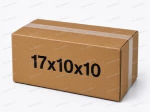 17x10x10 32 ECT kraft corrugated shipping box from ValueMailers