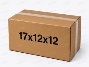 17x12x12 32 ECT kraft corrugated shipping box from ValueMailers