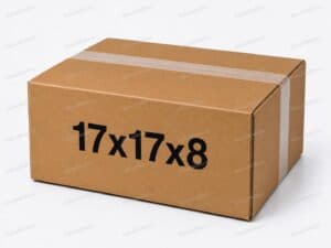 17x17x8 32 ECT kraft corrugated shipping box from ValueMailers