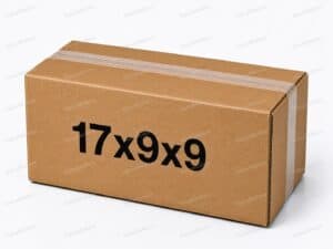 17x9x9 32 ECT kraft corrugated shipping box from ValueMailers