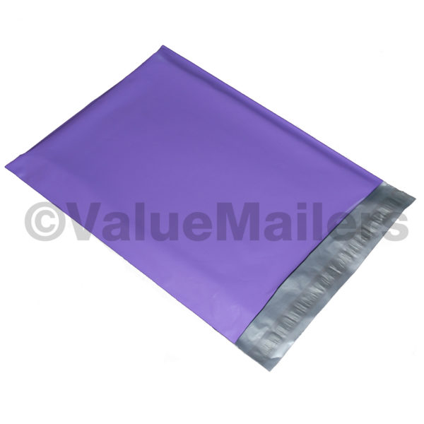 7.5x10.5 Purple Poly Mailers