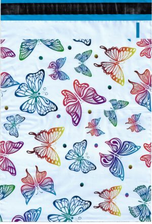 10x13 Butterfly Pattern Mailers