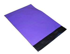 10x13 Dark Purple Poly Mailers