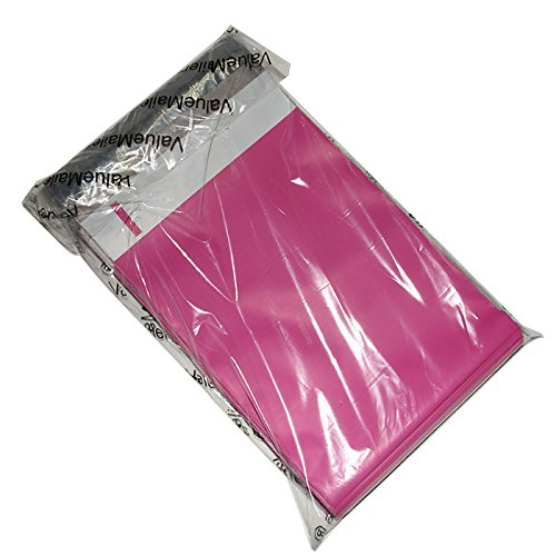 10x13 Fuschsia Pink Poly Mailers