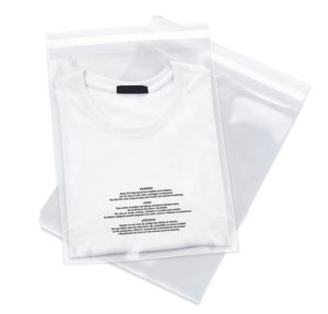 - 1,000 9x12 LDPE Poly Bags Resealable Suffocation Warning Clear Merchandise 1.5 mil Shirt Apparel-0