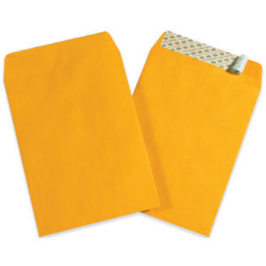 500 - 9 x 12" Kraft Self-Seal Envelopes-0