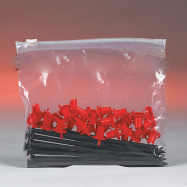 100 4x6 Clear Slide-Seal Reclosable Poly Bags-0