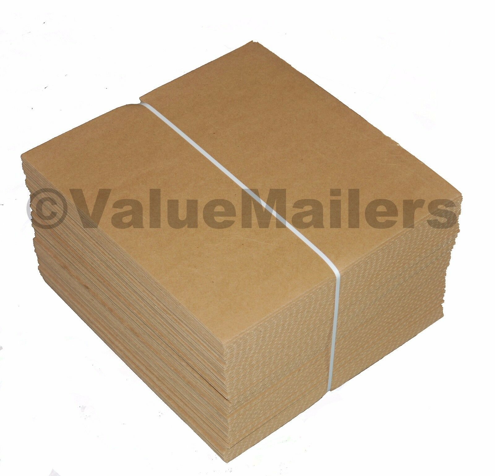 5 x STRONG Brown 7"/45rpm Quality Card Record Mailing Envelopes Mailers 