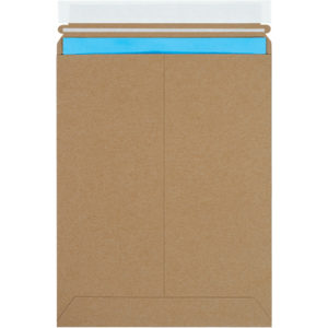 100 - 11" x 13.5" Stayflats Plus Kraft Mailers