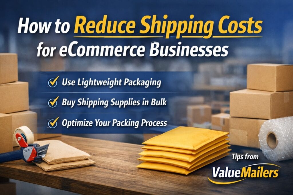 Reducing shipping costs for eCommerce