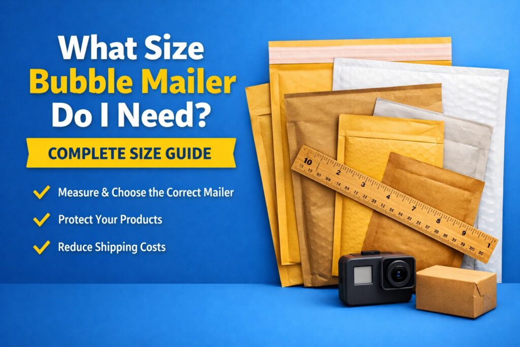 what size bubble mailer do i need?