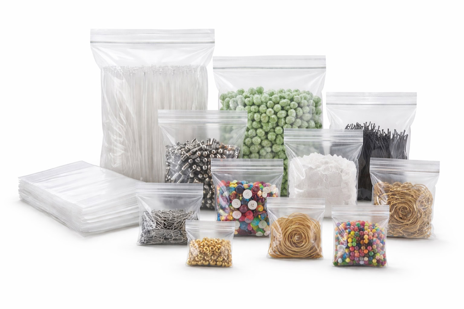 resealable zipper bags for inventory storage and ecommerce shipping from ValueMailers